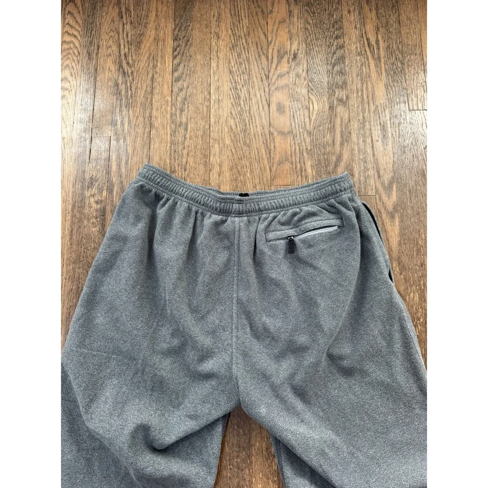 The North Face Mens TKA 100 Fleece Sweatpants Gray Size Large Joggers